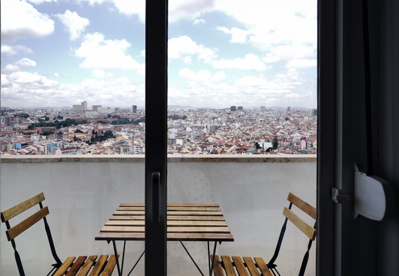 Vista sobre Lisboa na zona da Graça | Alojamento Local